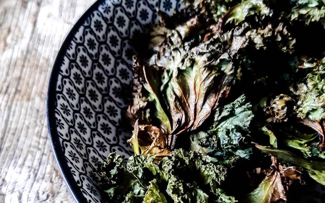 Chips de chou kale