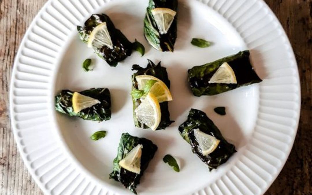 Côte de bette farcies aux légumes
