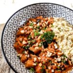 Curry aubergine à la tomate
