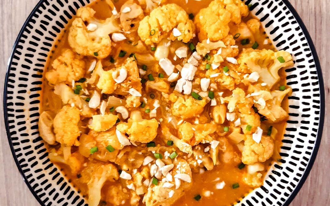 Curry de chou-fleur au poulet – Ma recette de nutritionniste