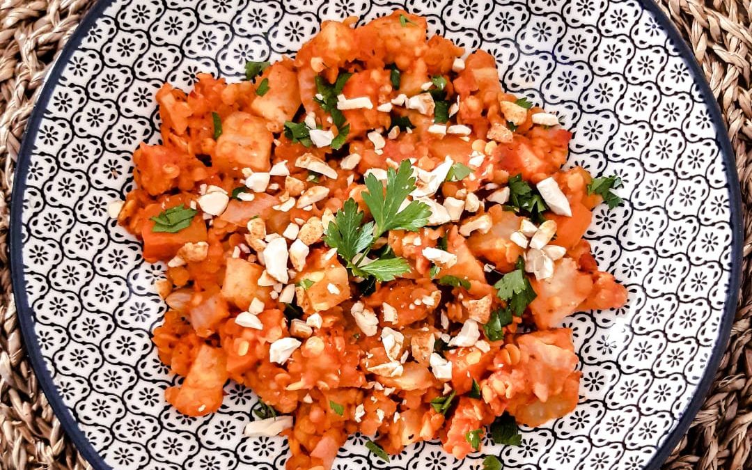 Dahl de lentilles corail courgette – Ma recette de nutritionniste