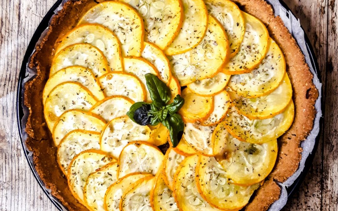 Tarte courgettes sans gluten