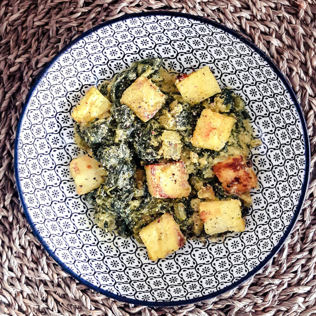Paneer épinards indiennes