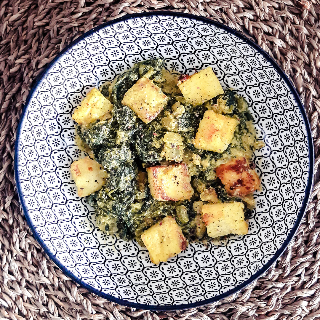 Paneer épinards indiennes