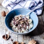 porridge poire chocolat