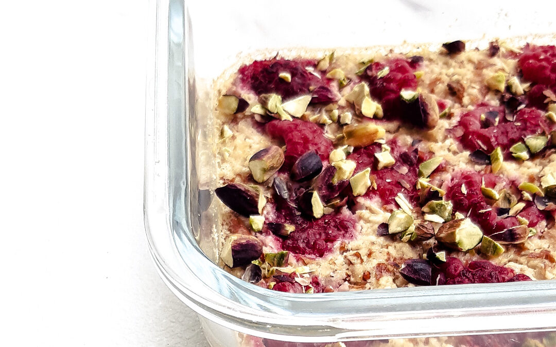 Gratin quinoa framboises – Ma recette de nutritionniste