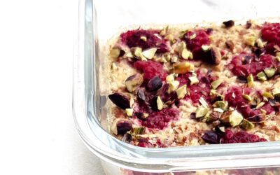 Gratin quinoa framboises – Ma recette de nutritionniste