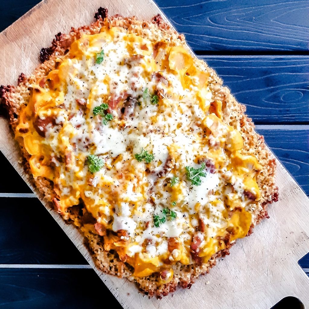 Tarte millet courge chanterelle