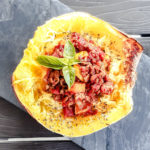 Courge spaghetti façon bolognaise