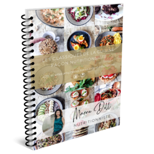 Livre de recettes "Les classiques de la cuisine façon nutritionniste" (+170 recettes)