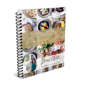 Livre recettes Les Classiques de la Cuisine Façon Nutritionniste