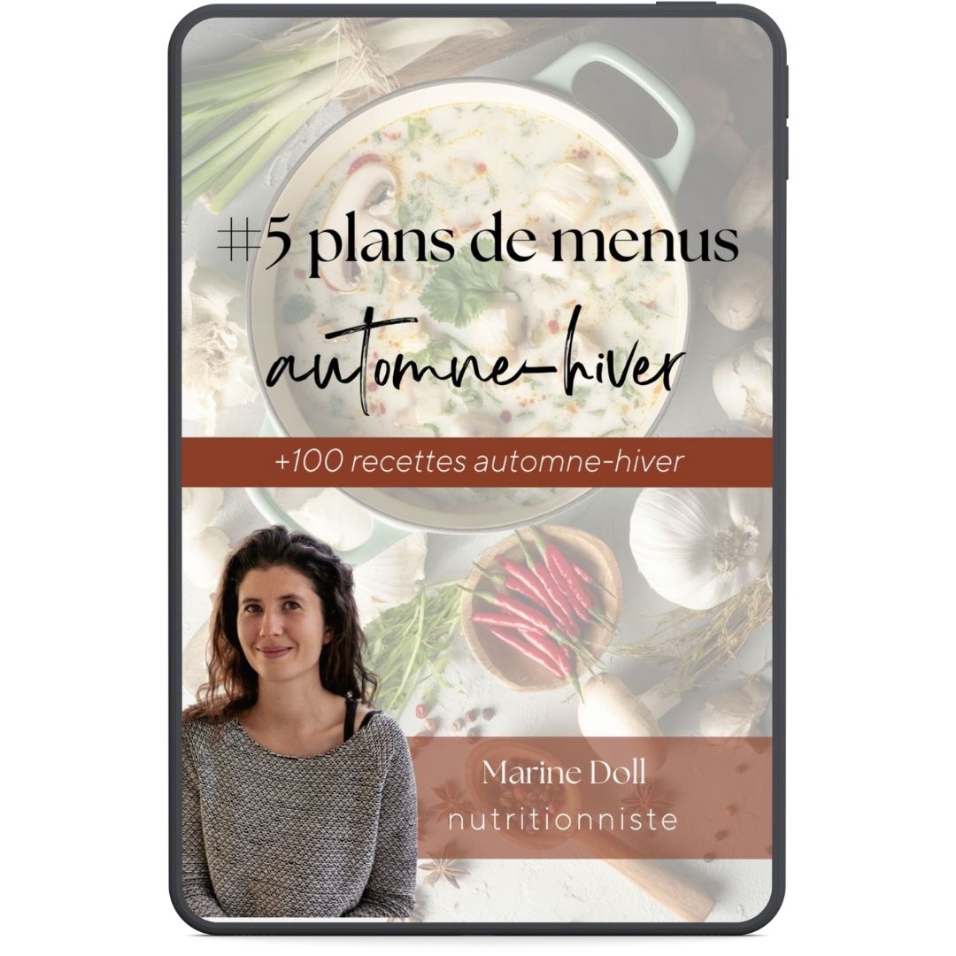 Ebook 5 plans de menus automne hiver