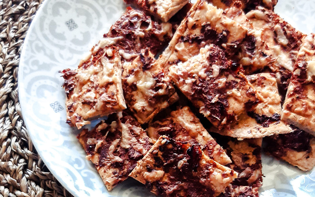 Crackers fromage tomates séchées