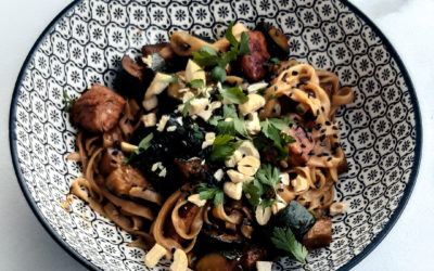 Nouilles de riz poulet courgette – Ma recette de nutritionniste