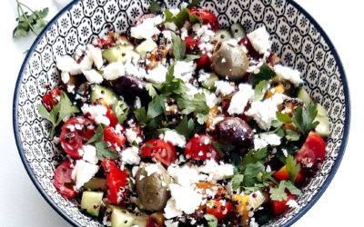 Quinoa bowl façon à la grecque – Ma recette de nutritionniste