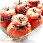Tomates farcies à la viande façon nutritionniste