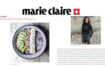 Coup de food magazine Marie-Claire