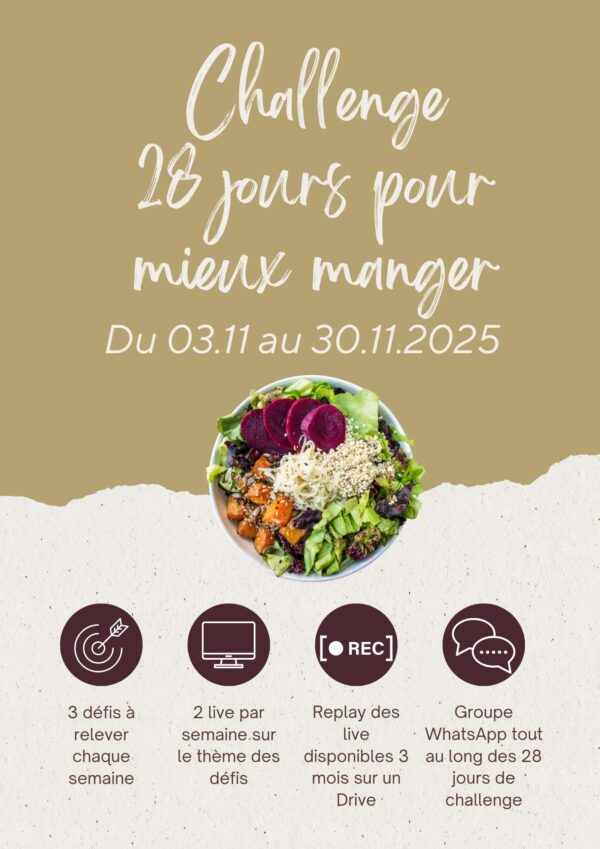 Challenge 28 Jours Pour Mieux Manger Novembre