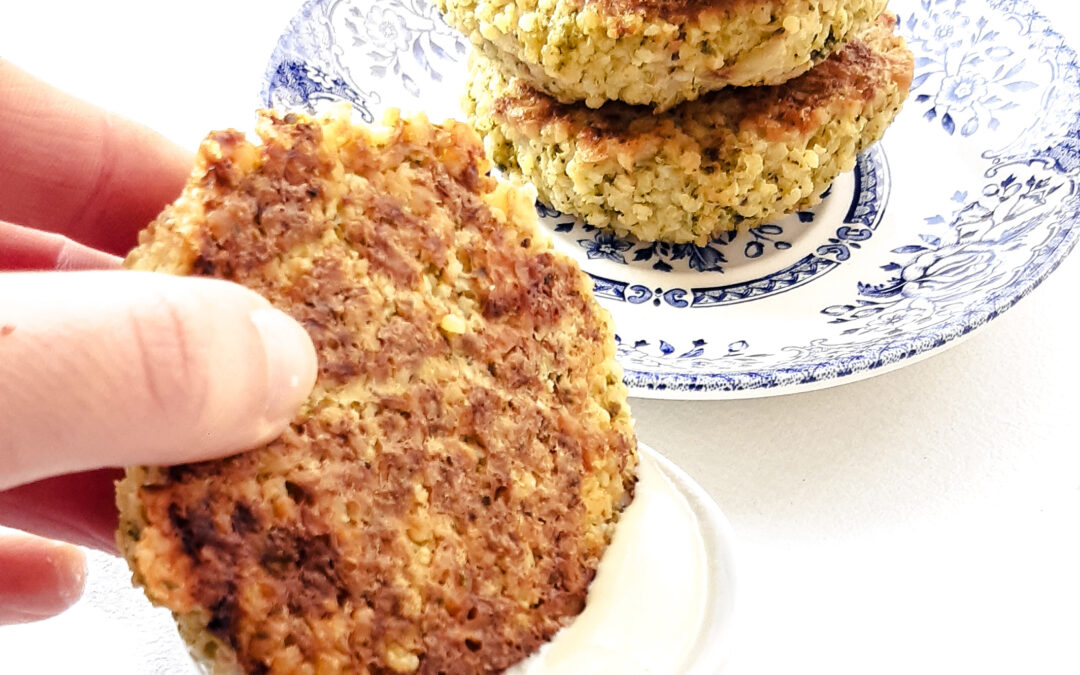 Galettes millet brocoli – Ma recette de nutritionniste