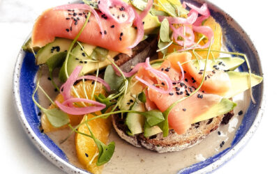 Tartine avocat saumon agrumes – Ma recette de nutritionniste
