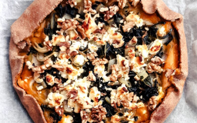 Tarte courge pakchoï noix feta – Ma recette de nutritionniste