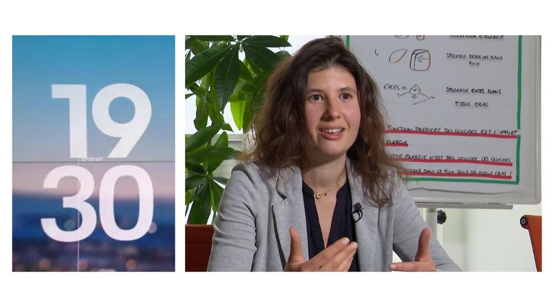 Apparition téléjournal RTS 19 30