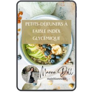 Ebook petits-déjeuners à faible index glycémique