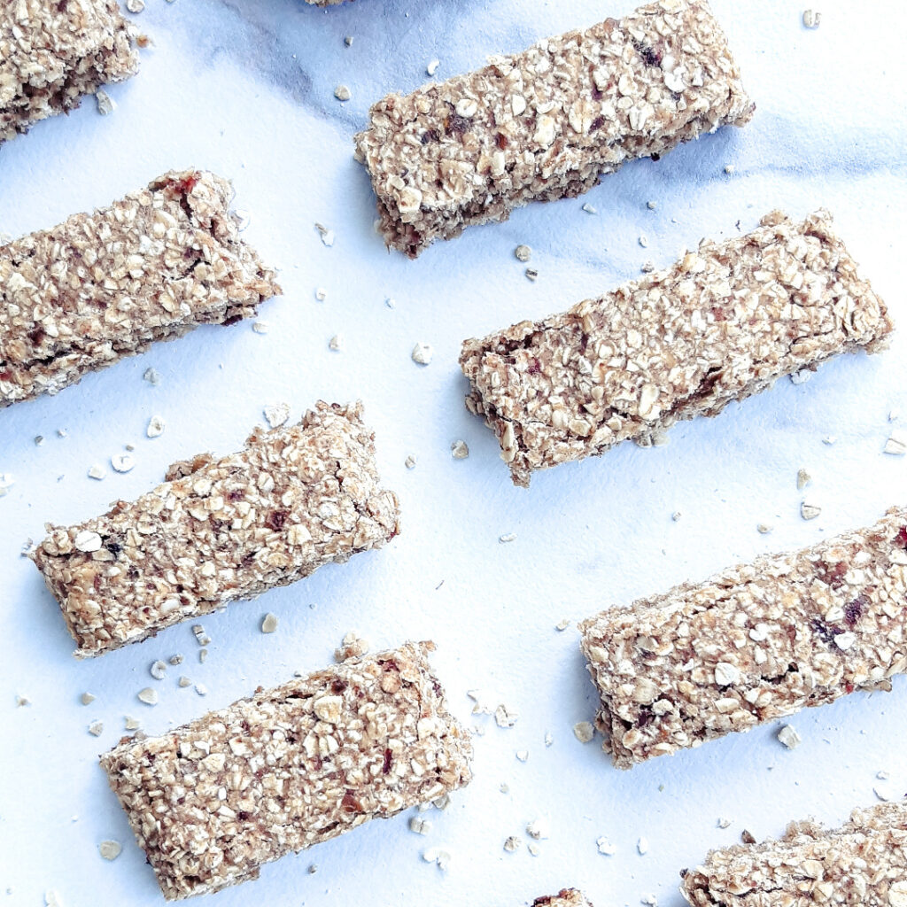 Barres de céréales pommes 5 ingrédients