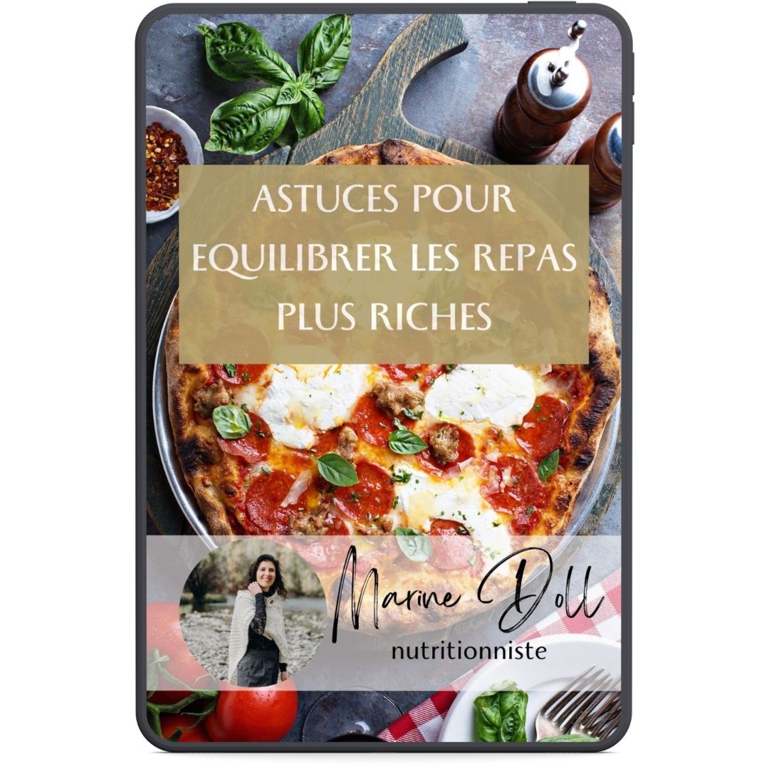 Ebook astuces pour équilibrer les plats plus riches