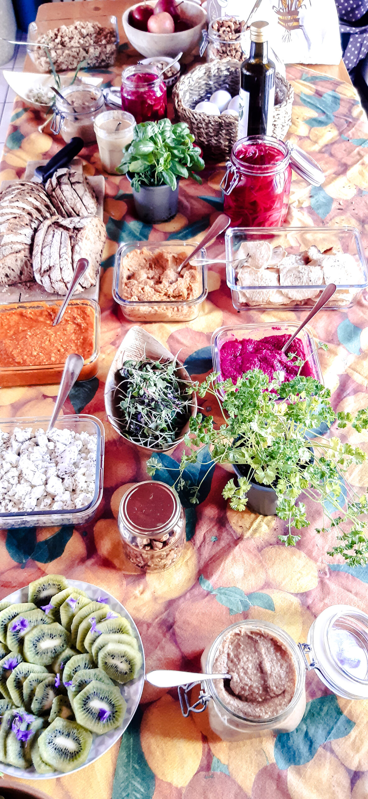 Brunch nutritionniste avec explications rééquilibrage alimentaire