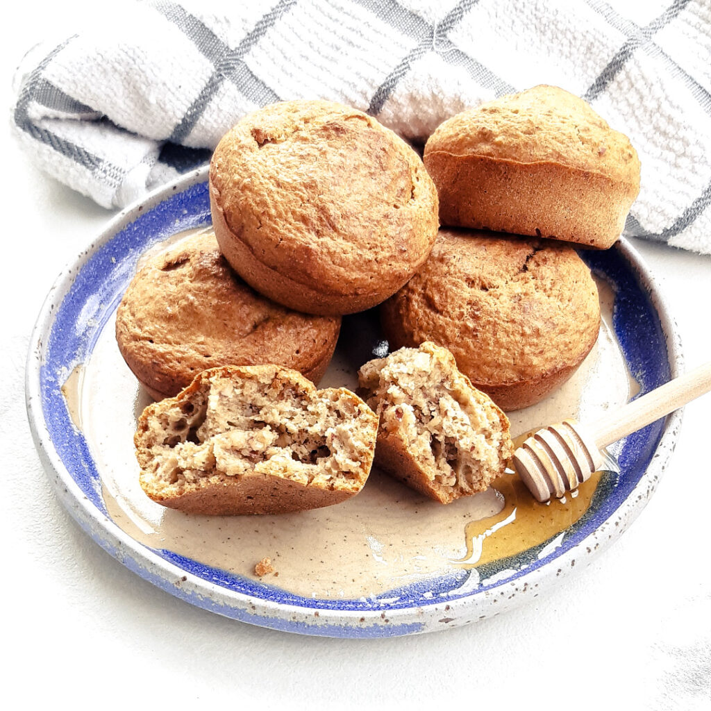 Muffins au miel façon madeleine