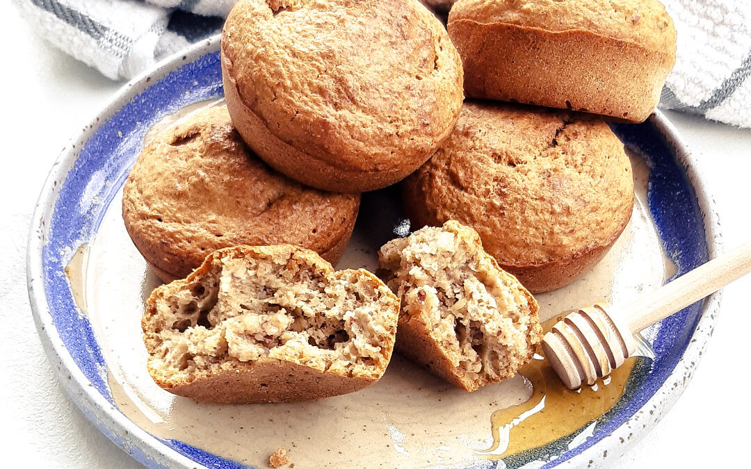 Muffins au miel façon madeleine – Ma recette de nutritionniste
