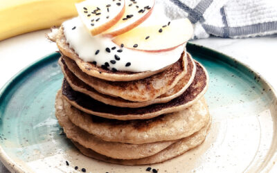 Pancakes vegan à la banane – Ma recette de nutritionniste