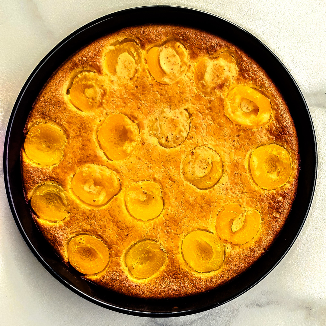 Clafoutis abricots sans sucre ajouté