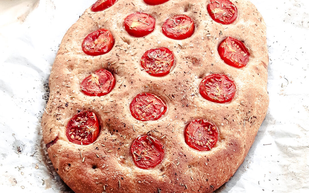 Focaccia aux tomates cerises – Ma recette de nutritionniste