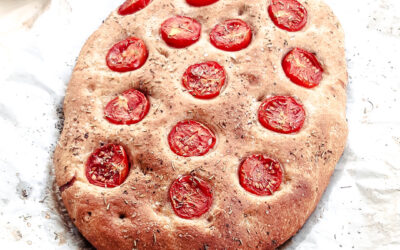 Focaccia aux tomates cerises – Ma recette de nutritionniste