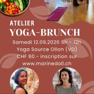 Atelier yoga et brunch Yoga Ollon 12.09.2026