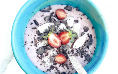 Crème fraise tofu soyeux – Ma recette de nutritionniste