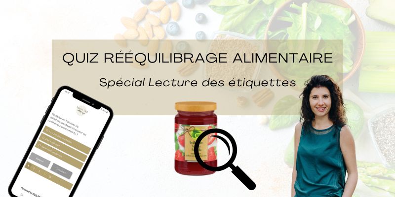 Quiz nutrition et pièces alimentaires