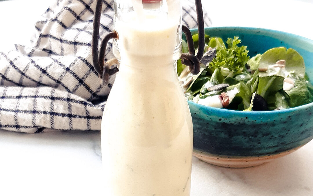 Sauce à salade française avec skyr – Ma recette de nutritionniste