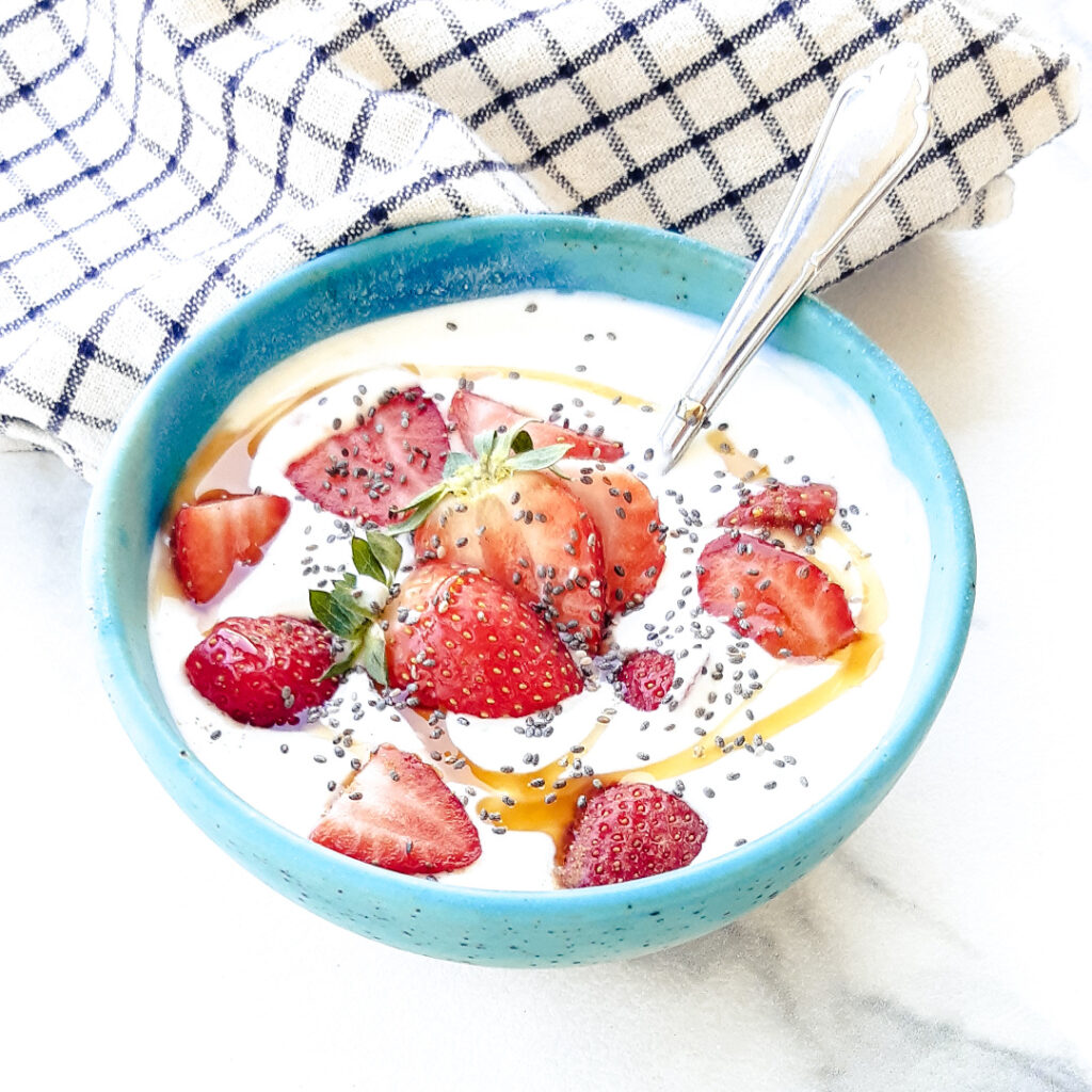 Yoghourt nature fait maison